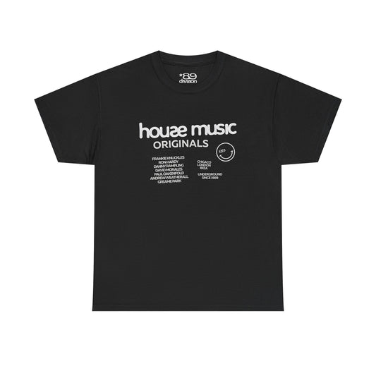 House Music Originals Tee